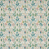 Jaru Emerald/Teal — Jane Churchill tyg