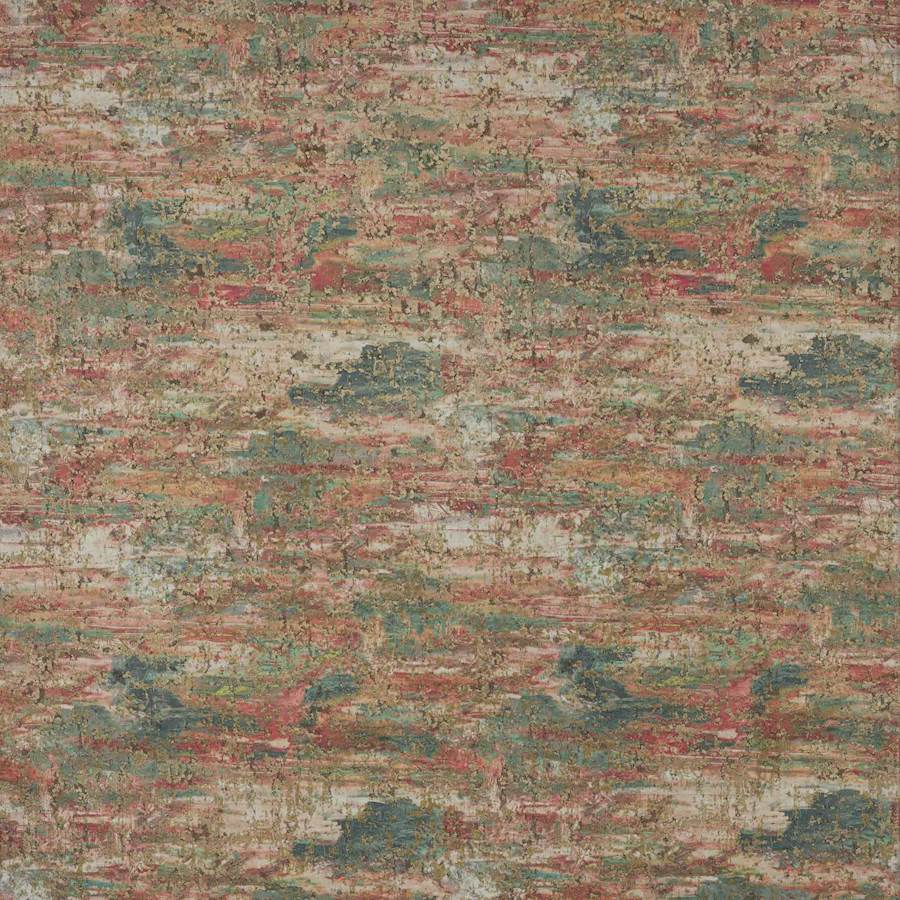 Skylon Blush/Slate Blue — Jane Churchill tyg