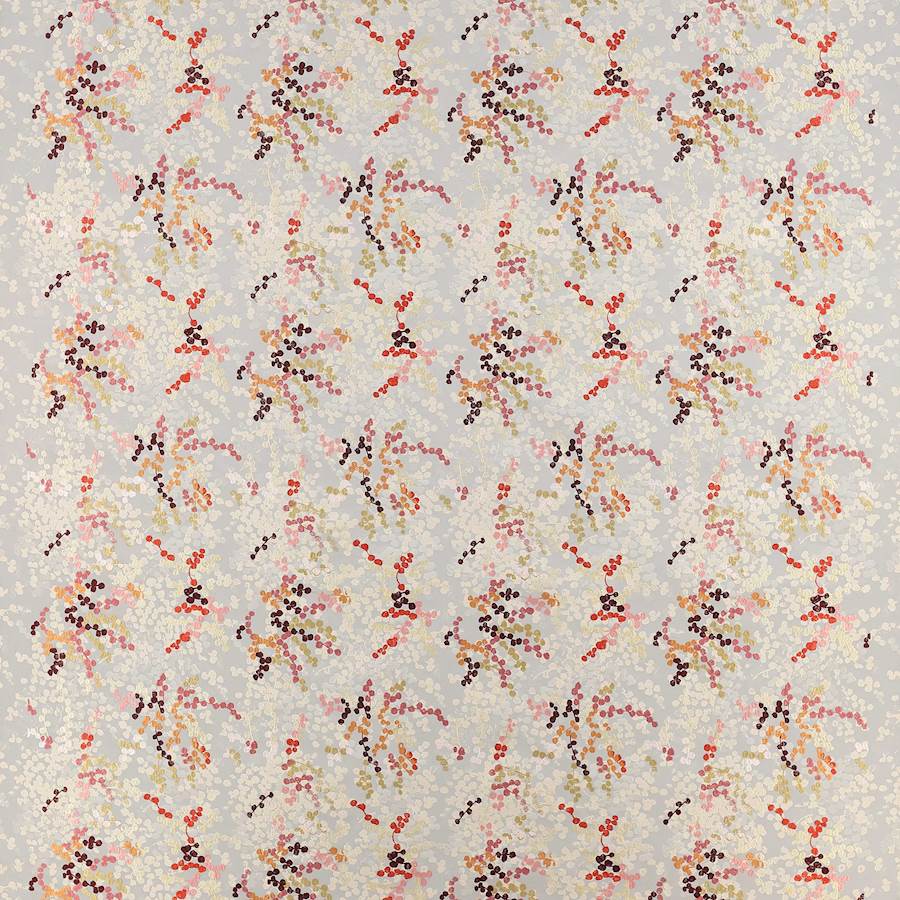 Cecily Red/Ochre — Jane Churchill tyg