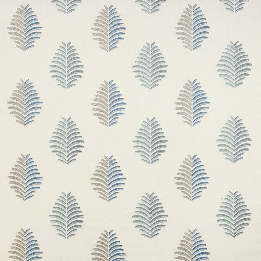Tambour Blue — Jane Churchill tyg