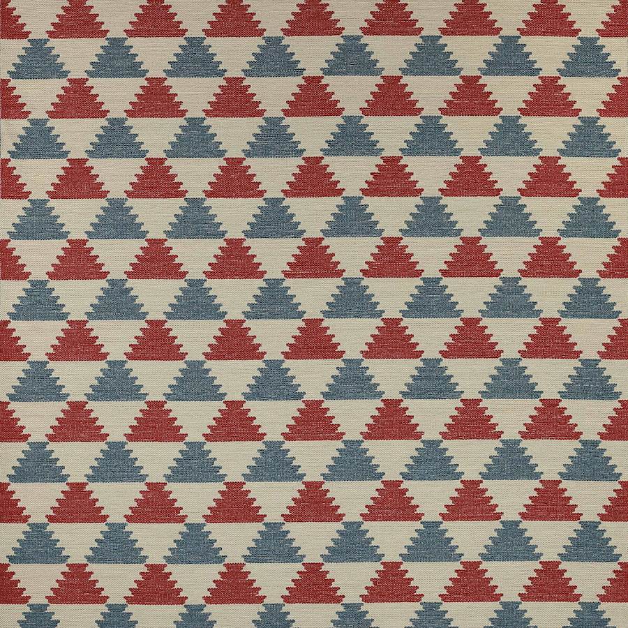 Ira Red/Blue — Jane Churchill tyg