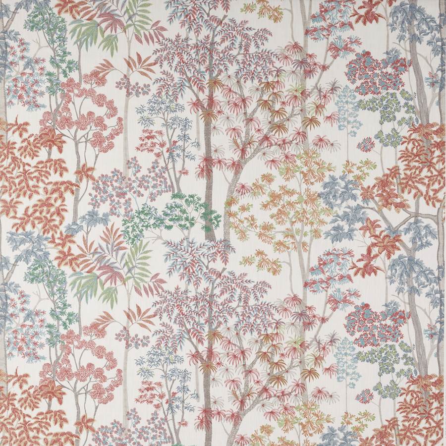 Kingswood Red — Jane Churchill tyg
