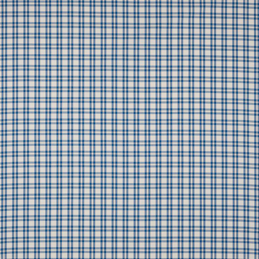 Blake Check Cobalt — Jane Churchill tyg