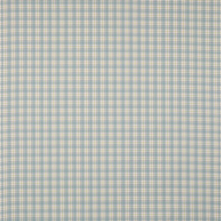 Barlow Check Sky Blue/Lime — Jane Churchill tyg