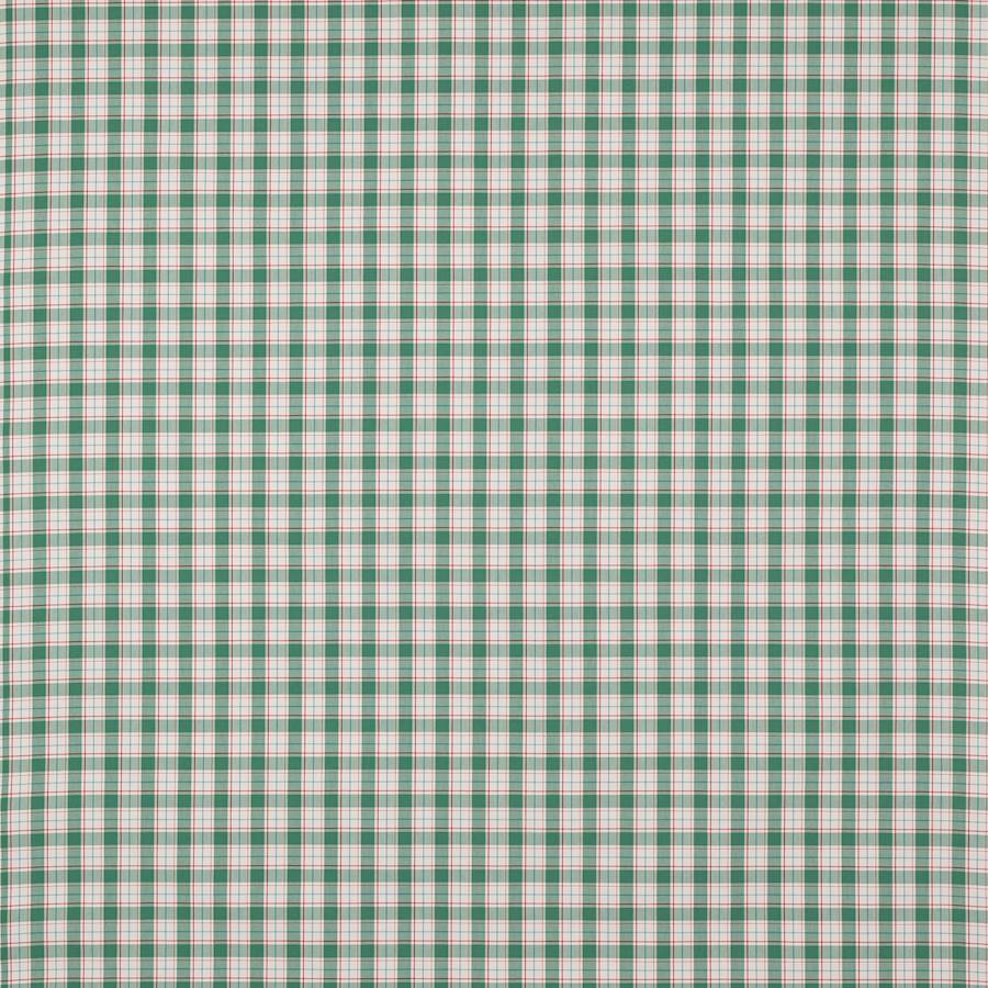 Barlow Check Teal/Red — Jane Churchill tyg