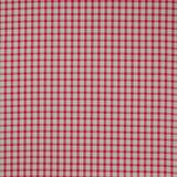 Barlow Check Tygprov — Jane Churchill Red