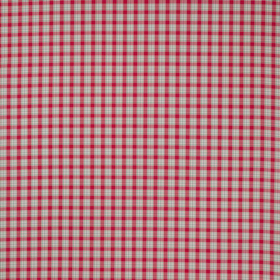 Barlow Check Red — Jane Churchill tyg
