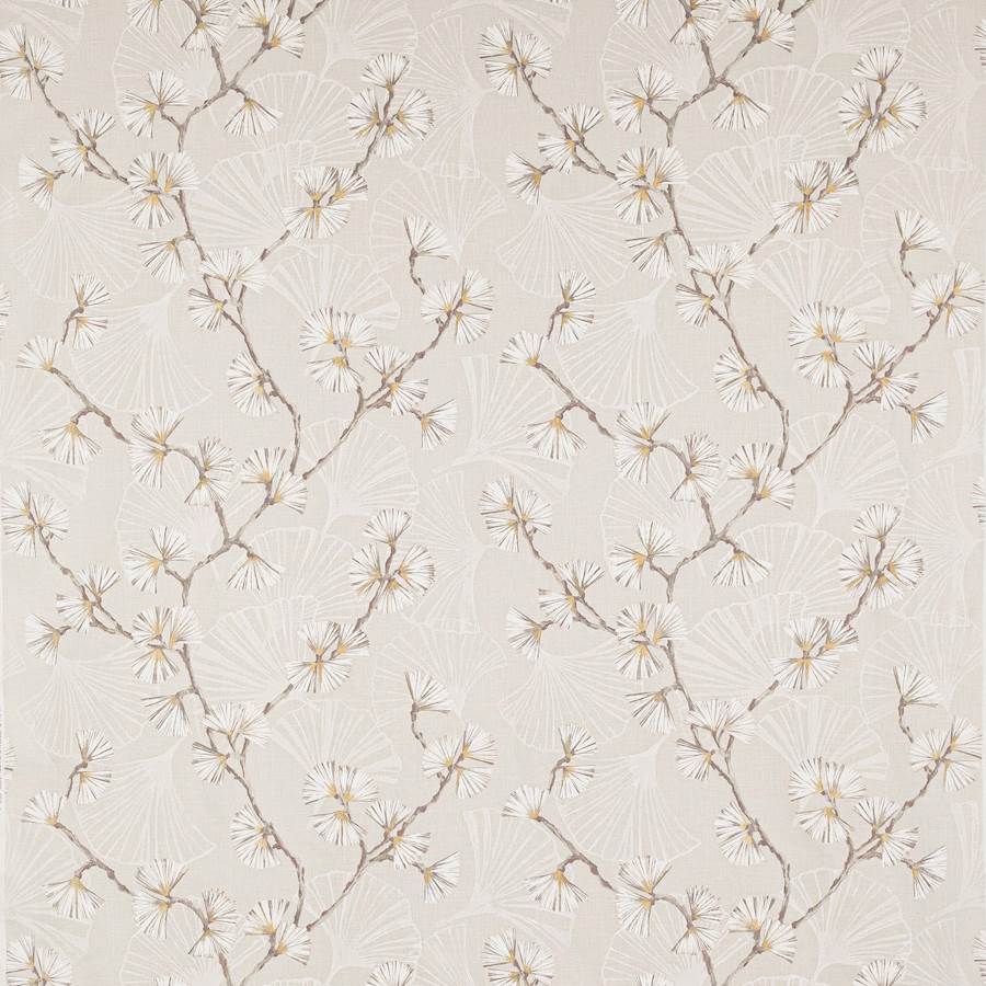 Snow Flower Natural — Jane Churchill tyg