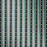 Kendra Stripe Indigo/Teal — Jane Churchill tyg