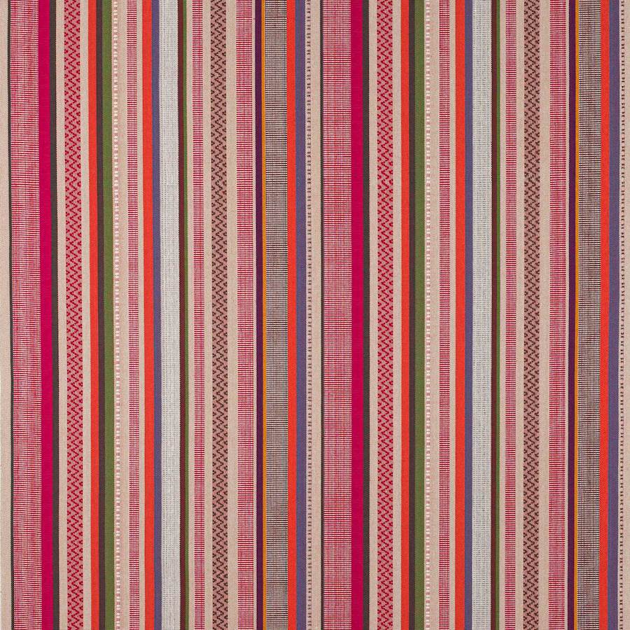 Cabrera Stripe Multi — Jane Churchill tyg