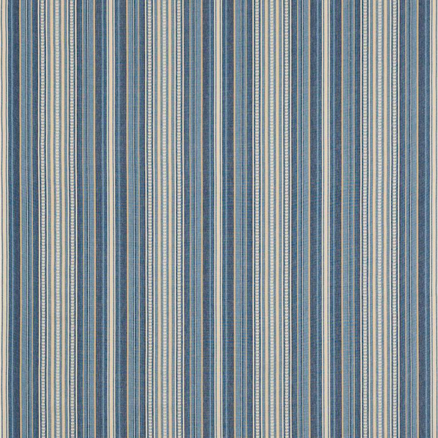 Seville Stripe Indigo — Jane Churchill tyg