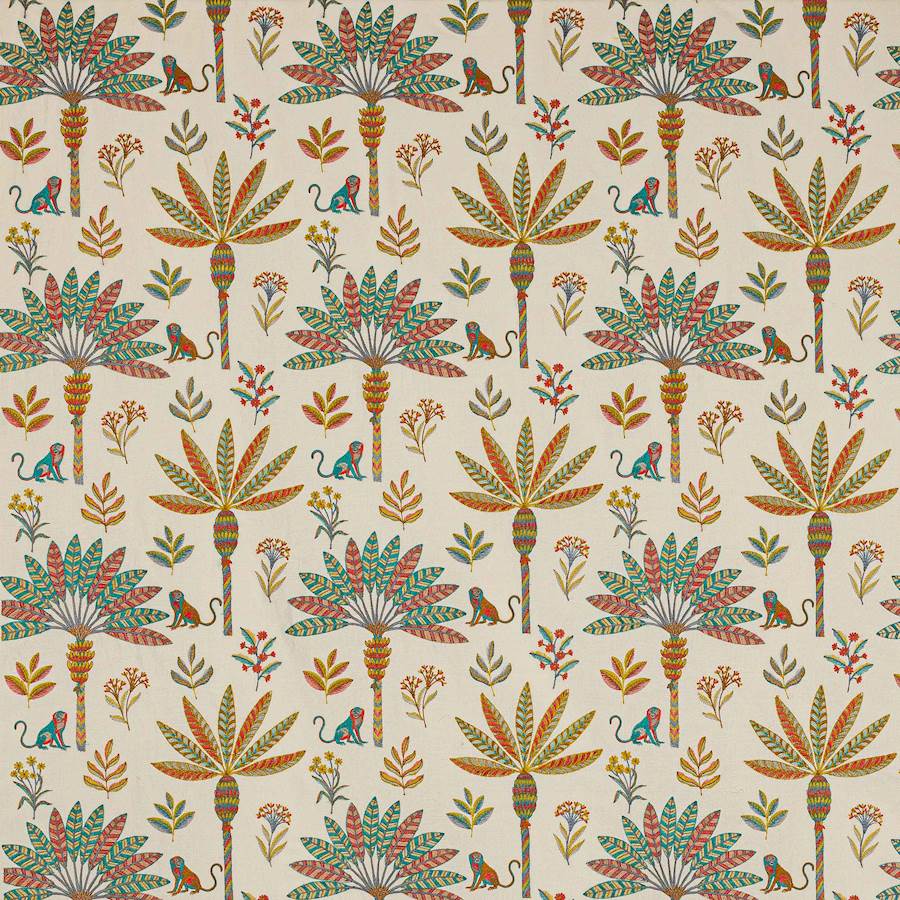 Zanzibar Multi — Jane Churchill tyg