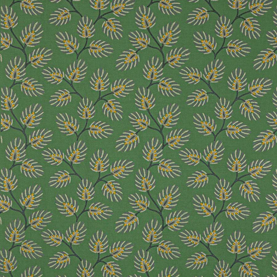 Peacock Leaf Green — Jane Churchill tyg