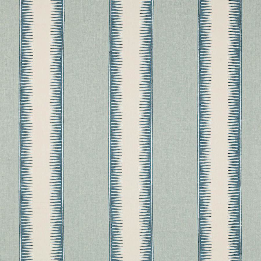 Ezra Stripe Blue — Jane Churchill tyg