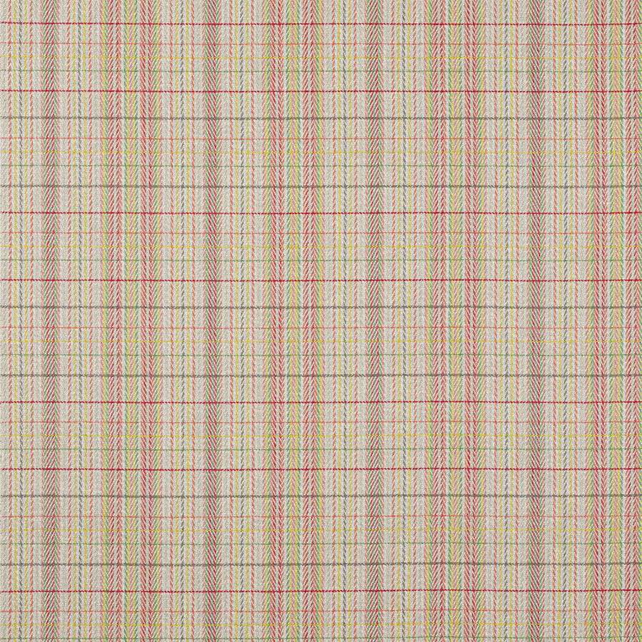 Oxana Check Red/Green — Jane Churchill tyg