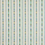 Sitari Stripe Blue/Green — Jane Churchill tyg