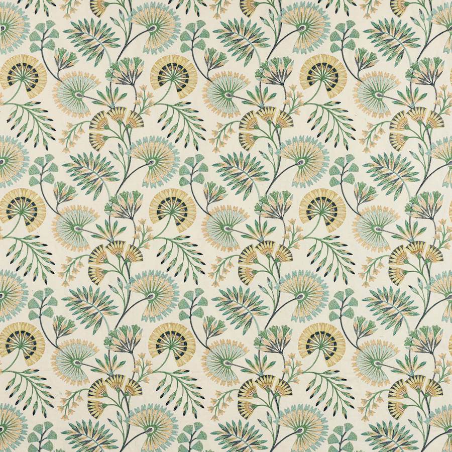 Chiana Green/Blue — Jane Churchill tyg