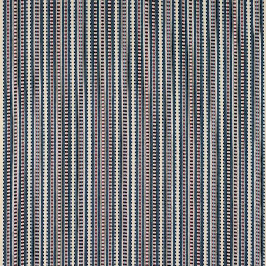 Yarra Stripe Indigo — Jane Churchill tyg