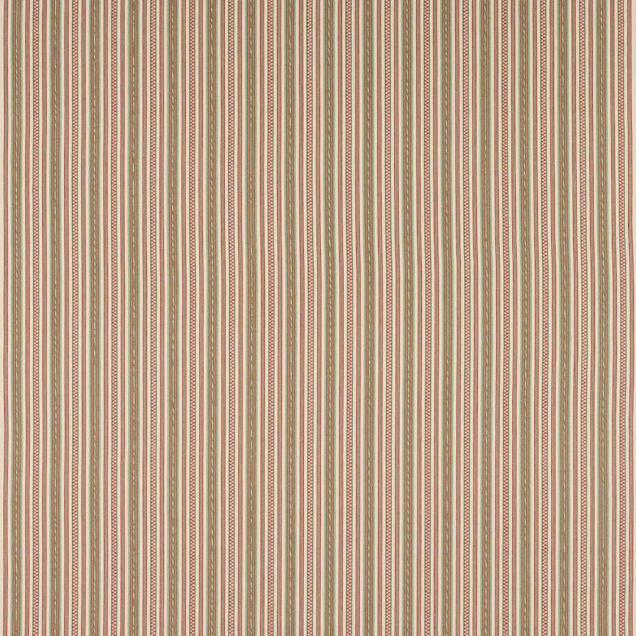Ivo Stripe Red/Green — Jane Churchill tyg