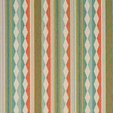 Ravi Stripe Aqua/Multi — Jane Churchill tyg
