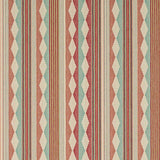 Ravi Stripe Pink/Aqua — Jane Churchill tyg