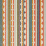 Ravi Stripe Indigo/Multi — Jane Churchill tyg