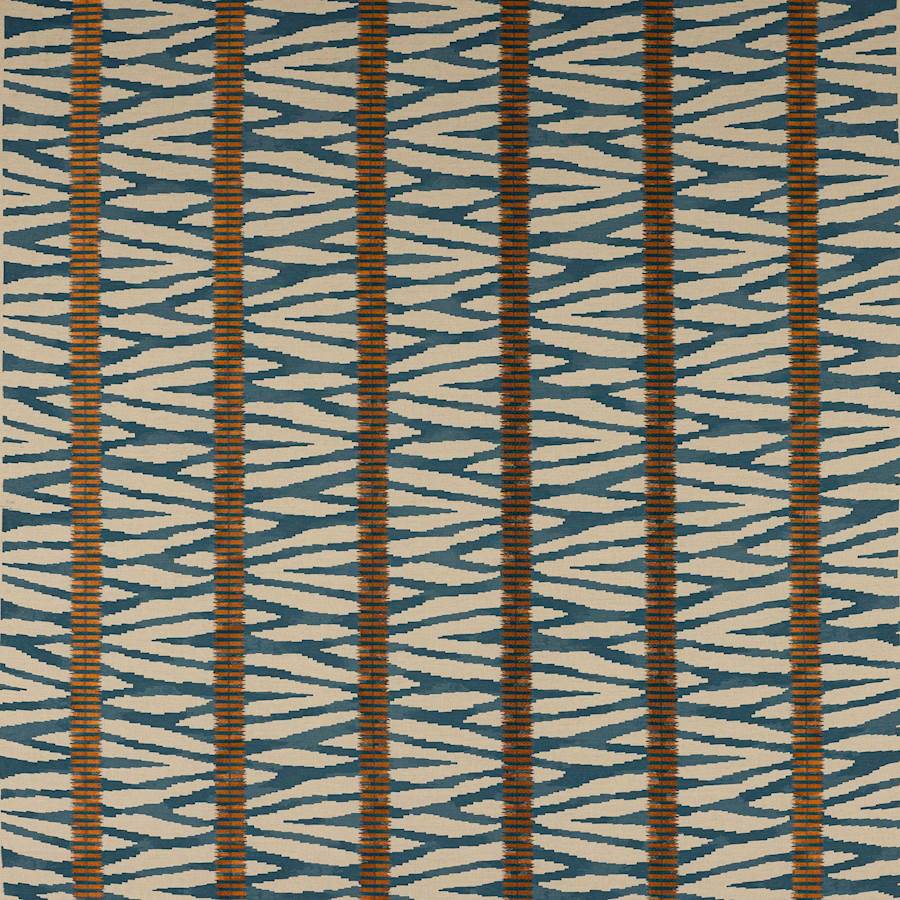 Wilder Indigo — Jane Churchill tyg