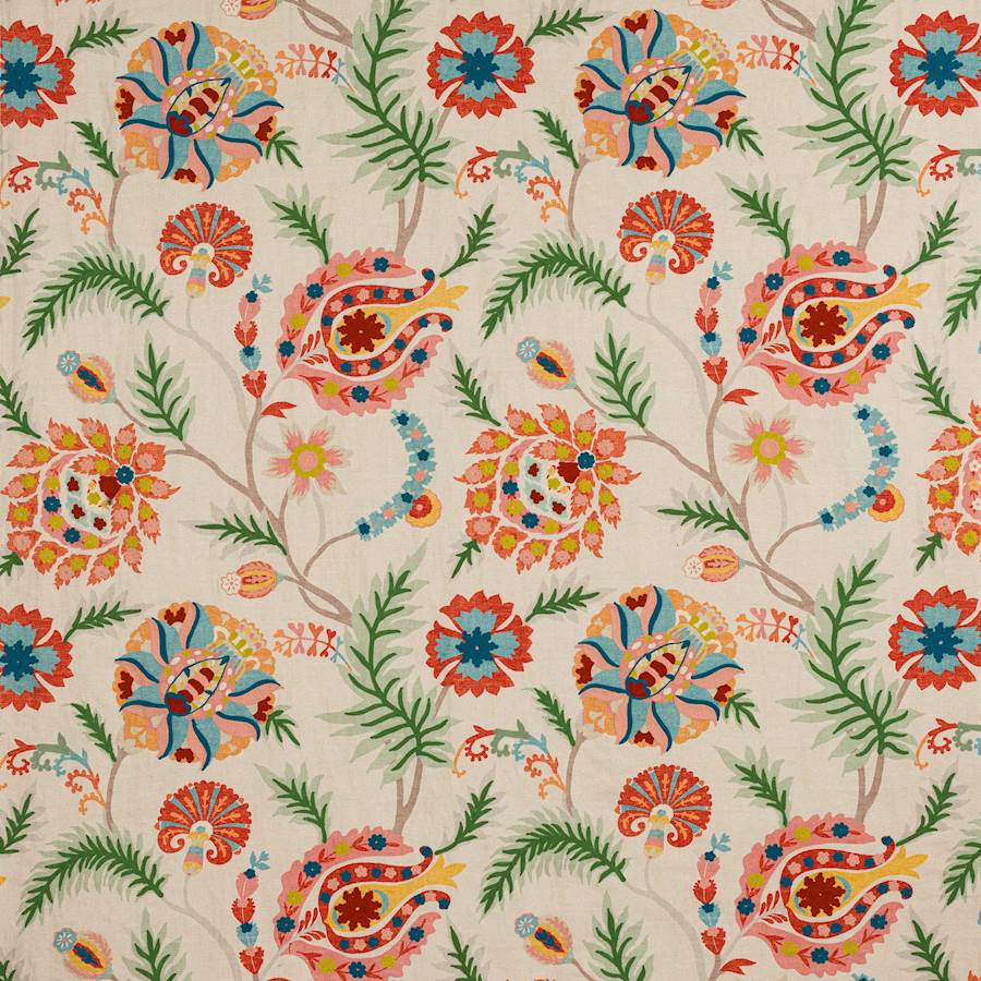 Bukhara Red — Jane Churchill tyg