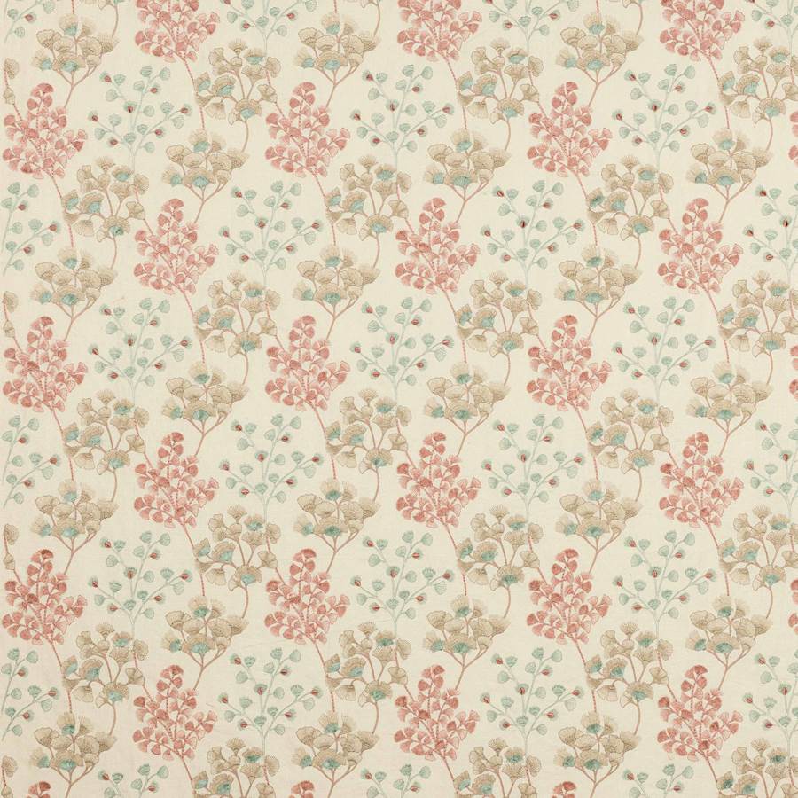 Elianna Pink/Aqua — Jane Churchill tyg