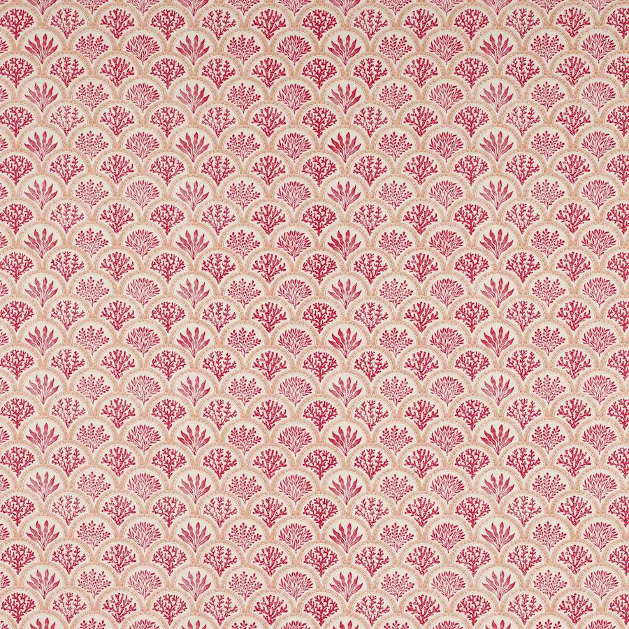 Coralli Red/Pink — Jane Churchill tyg