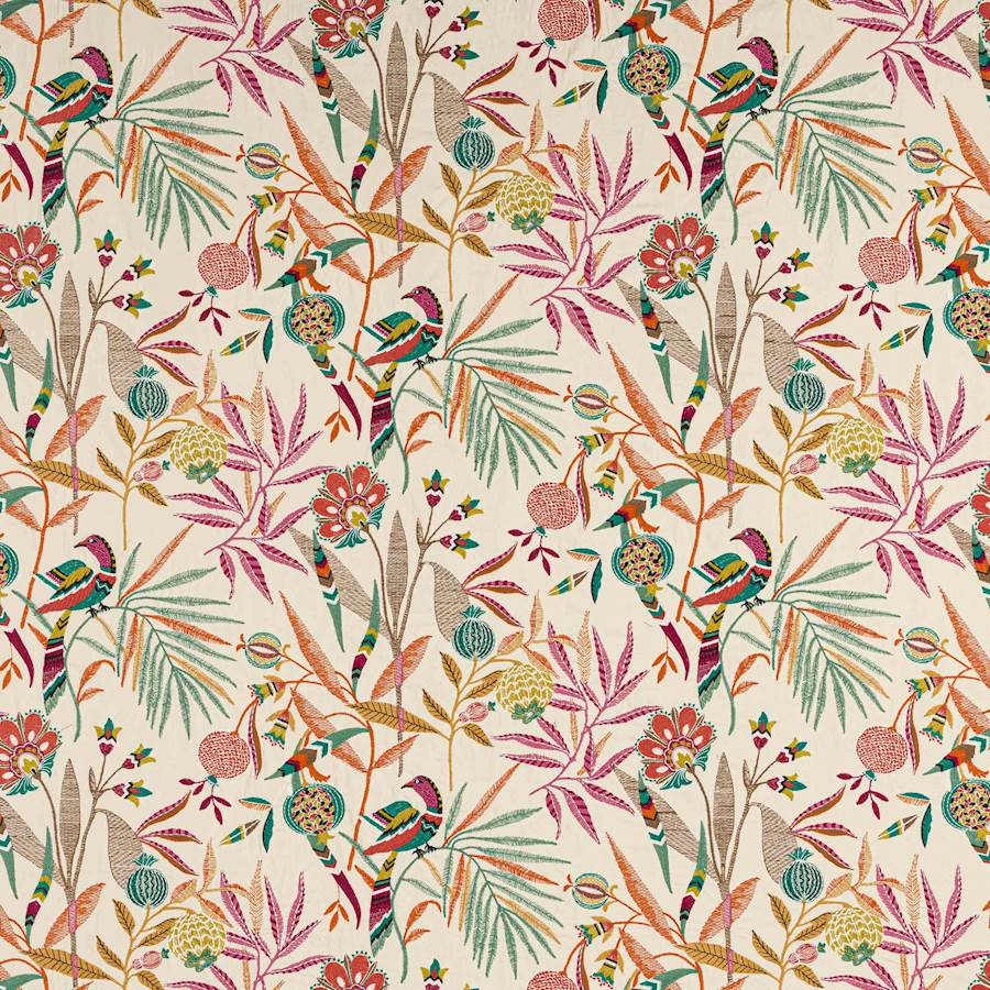 Pomegranate Tree Multi — Jane Churchill tyg