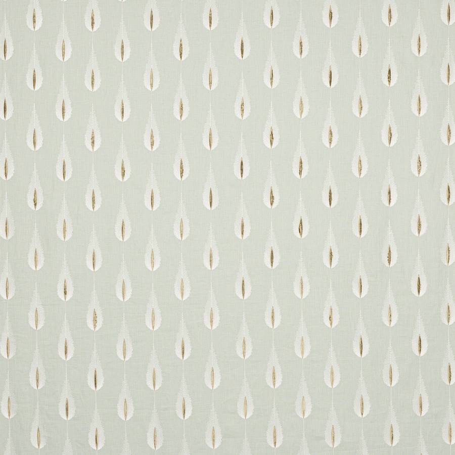 Plato Linen Tygprov — Jane Churchill Aqua