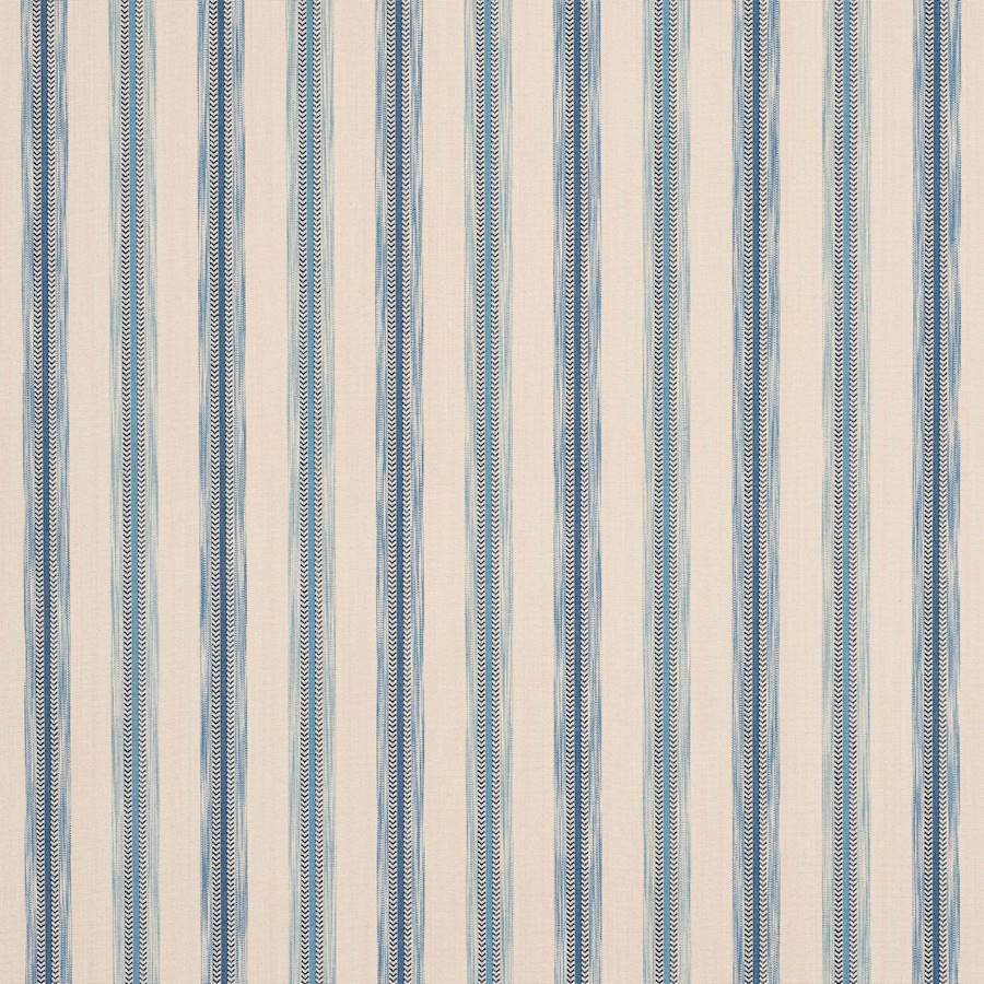 Camber Stripe Blue — Jane Churchill tyg