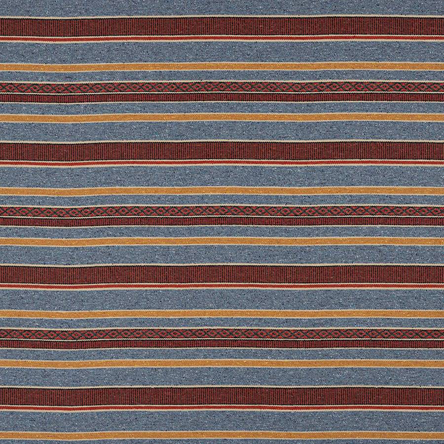 Morro Stripe Red/Blue — Jane Churchill tyg