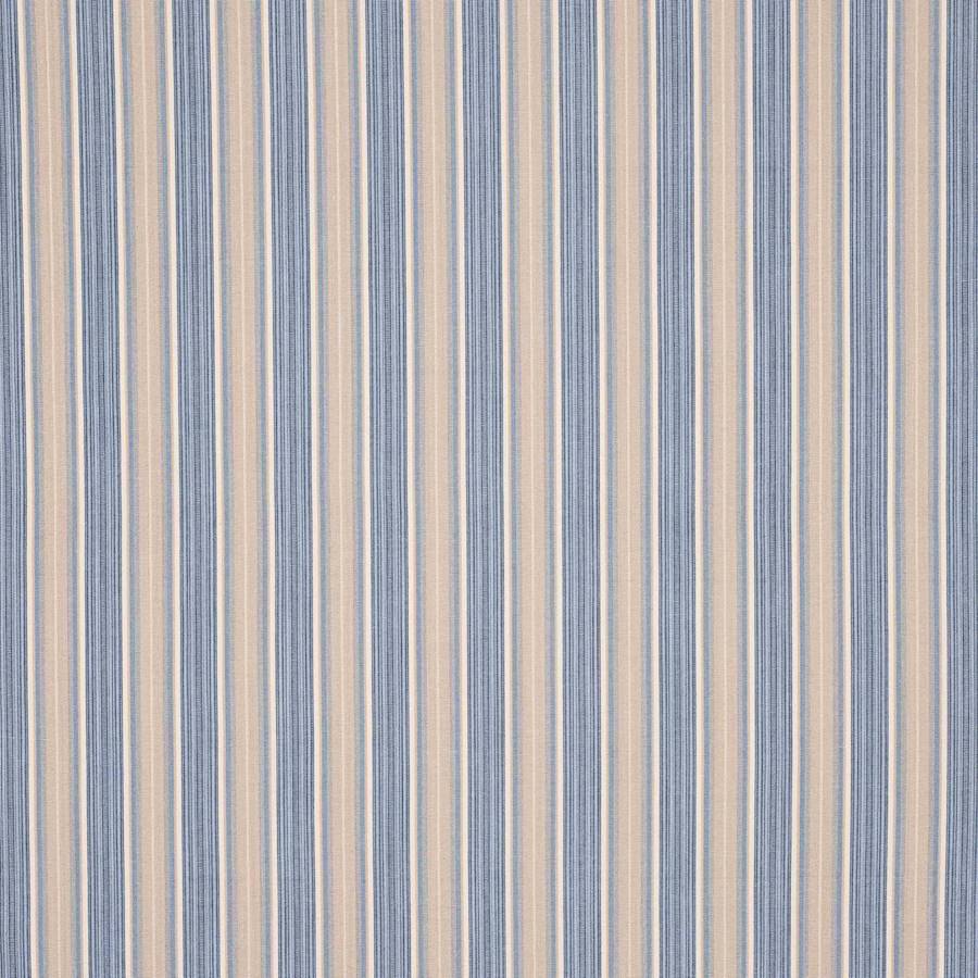 Linton Stripe Blue — Jane Churchill tyg