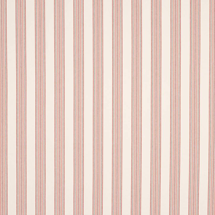 Burlow Stripe Red — Jane Churchill tyg