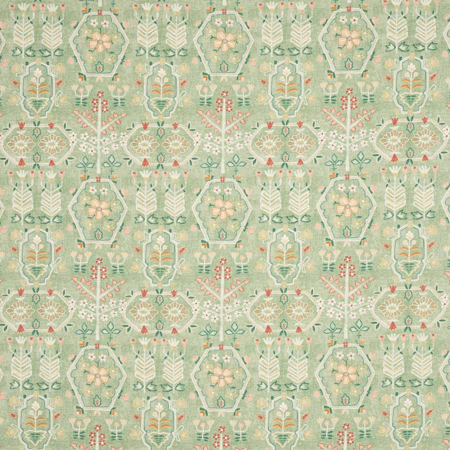 Kilver Green — Jane Churchill tyg