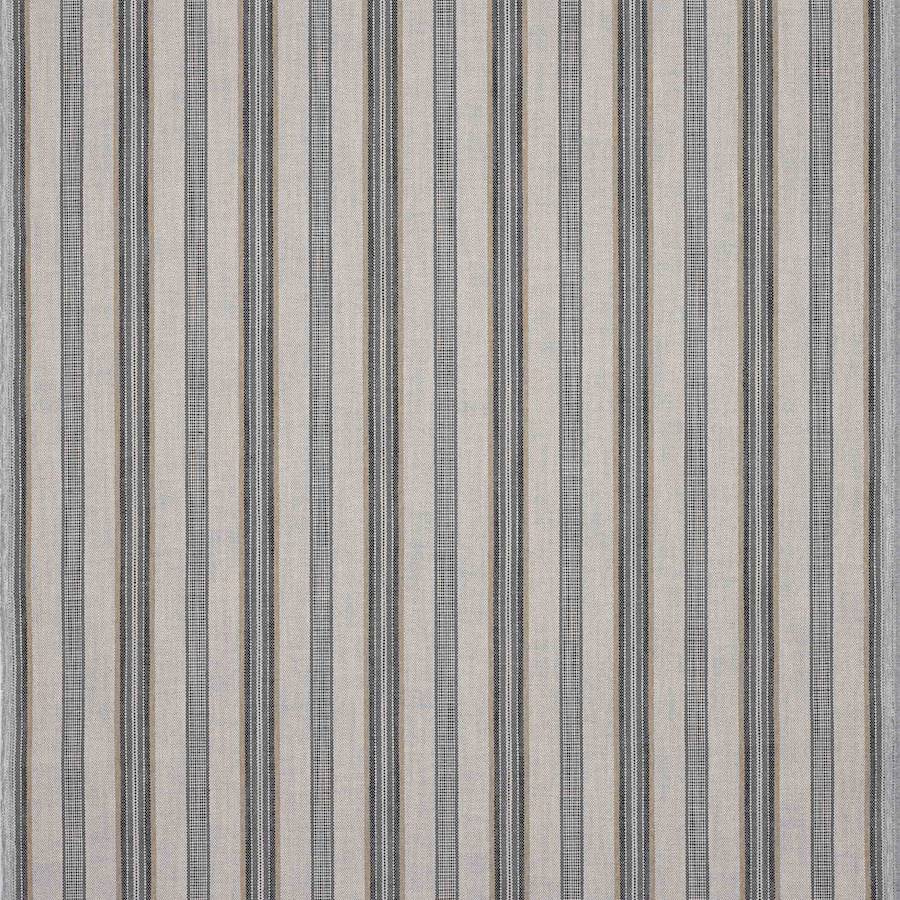 Otto Stripe Charcoal — Jane Churchill tyg