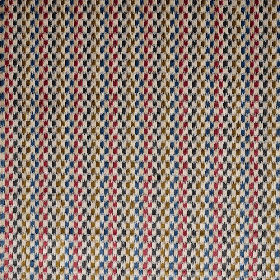 Keya Red/Blue — Jane Churchill tyg