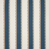 Toro Stripe Navy — Jane Churchill tyg