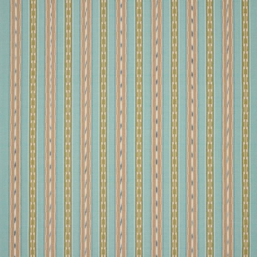 Peto Stripe Aqua/Lime — Jane Churchill tyg