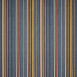 Rodeo Stripe Tygprov — Jane Churchill Navy