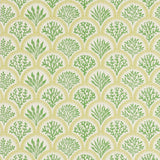 Coralli Green — Jane Churchill tapet