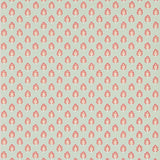 Albie Aqua/Coral — Jane Churchill tapet