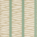 Wilder Taupe/Aqua — Jane Churchill tapet