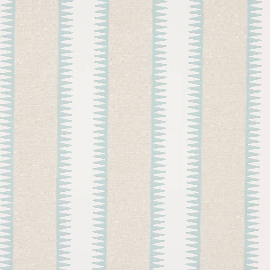 Rocco Beige/Aqua — Jane Churchill tapet