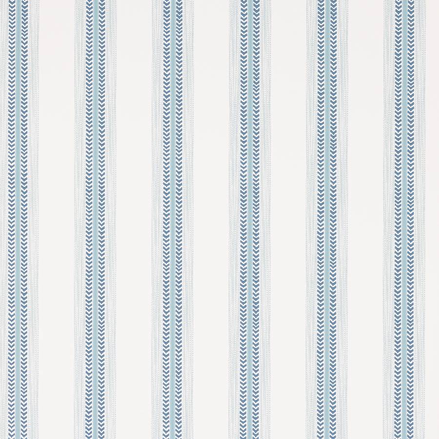 Camber Stripe Blue — Jane Churchill tapet