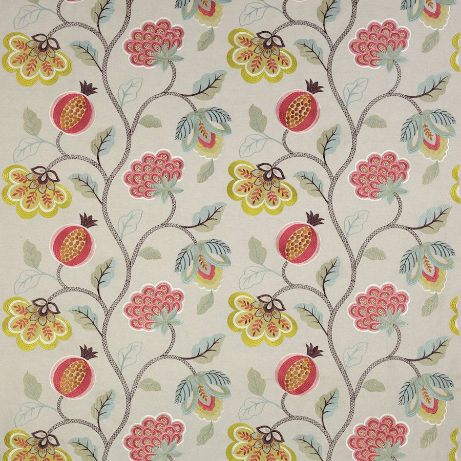 Paradise Garden Multi — Jane Churchill tyg