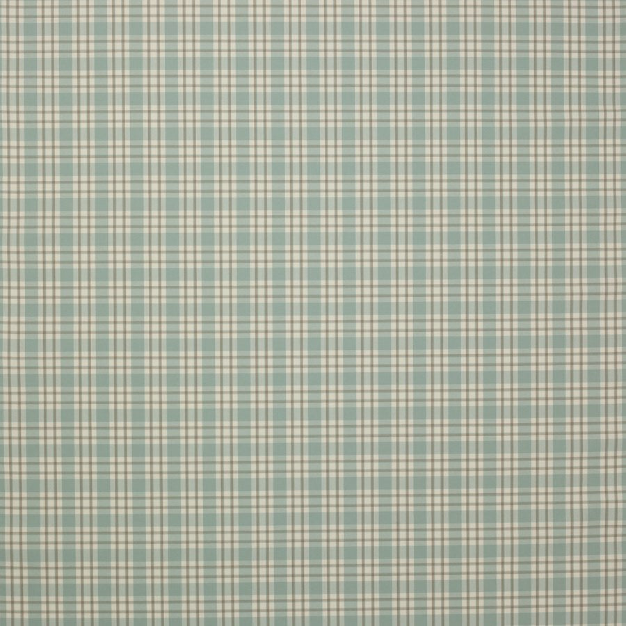 Talla Check Aqua — Jane Churchill tyg