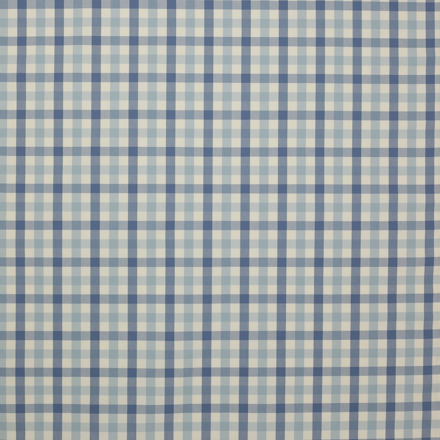 Kali Check Blue — Jane Churchill tyg